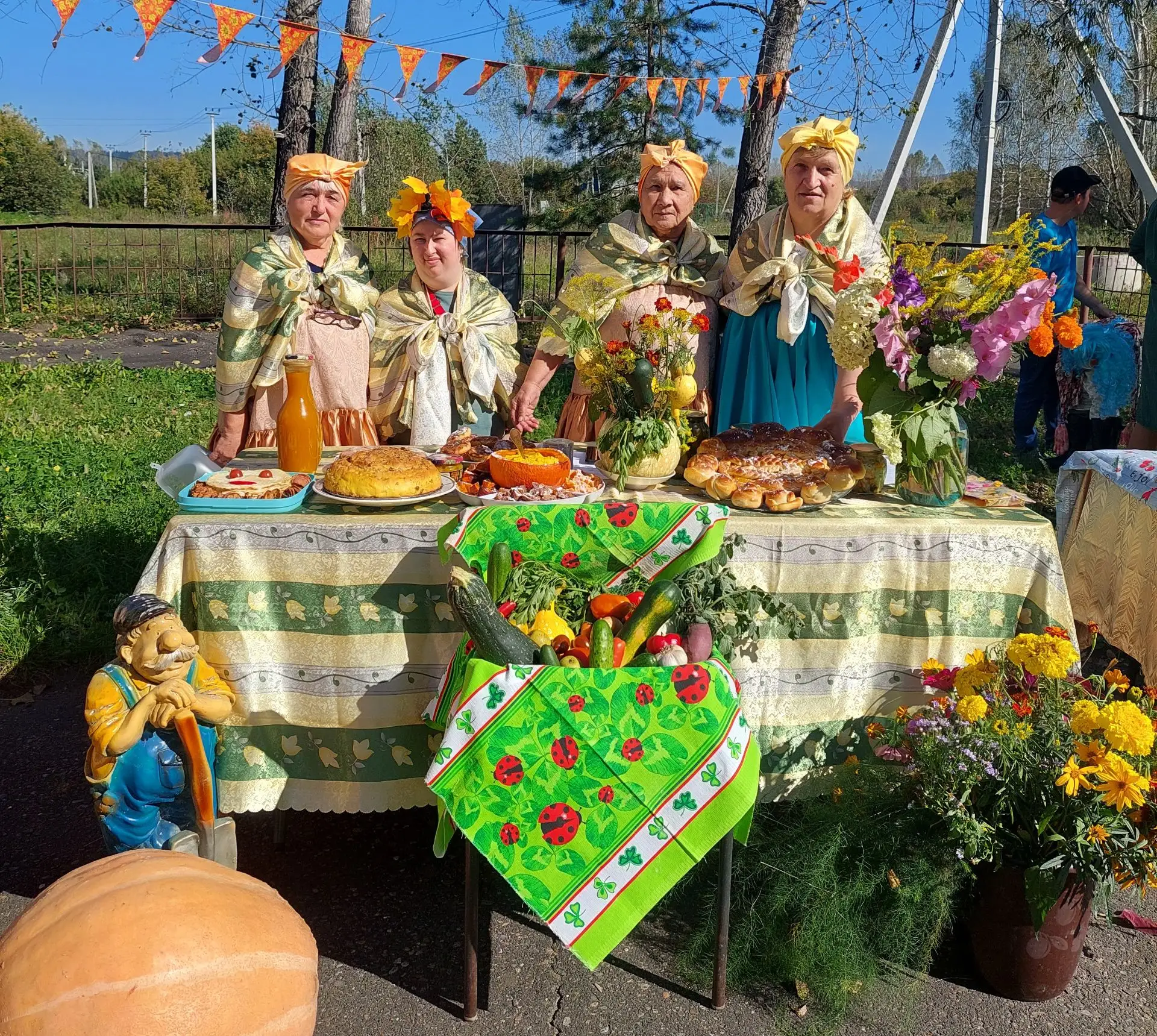Праздник урожая в посёлке Подобас прошёл на ура!