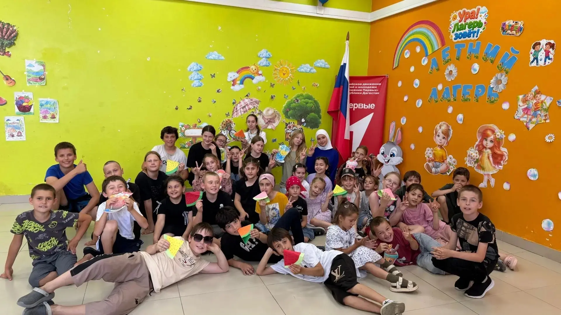 ☀️ День 16: Солнце, пикник и море веселья! 🌭🎉Шестнадцатый день в нашем пришкольном лагере преврати