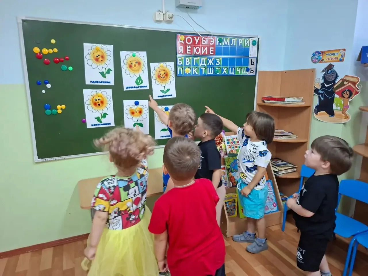 Как мы провели первый день в новой группе! 🚀

🟢 Ребята заходили как маленькие профессора: осматрив