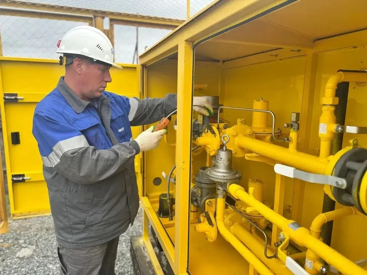 👷В селе Элита Москаленского района запустили современную газовую котельную