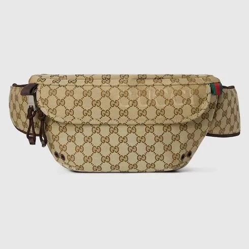 Gucci GG Canvas Large Belt Bag — 804262 FADUK 9853