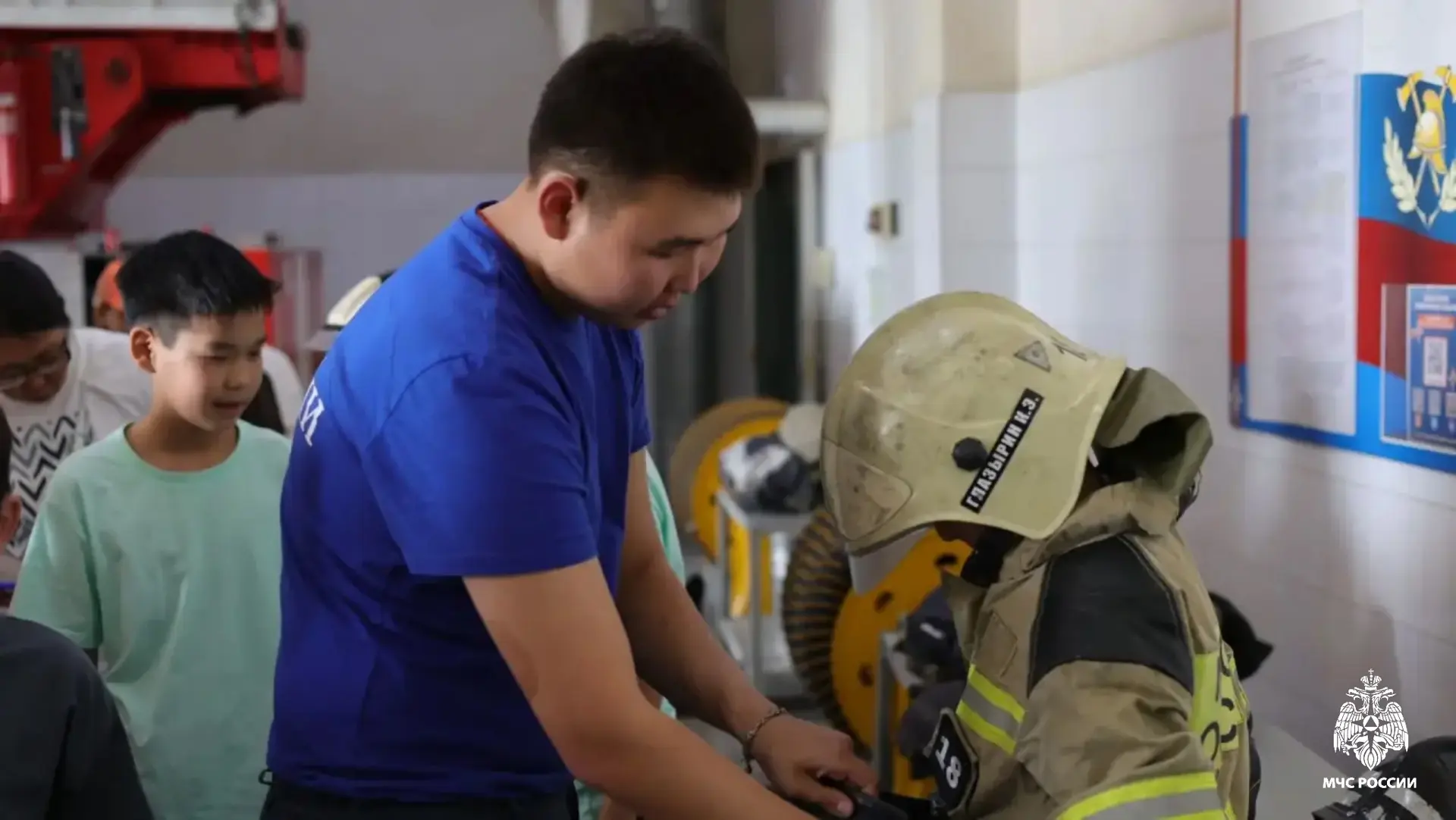 🚒 В гостях у огнеборцев: школьники  побывали на экскурсии в 18-й специализированной пожарно-спасател