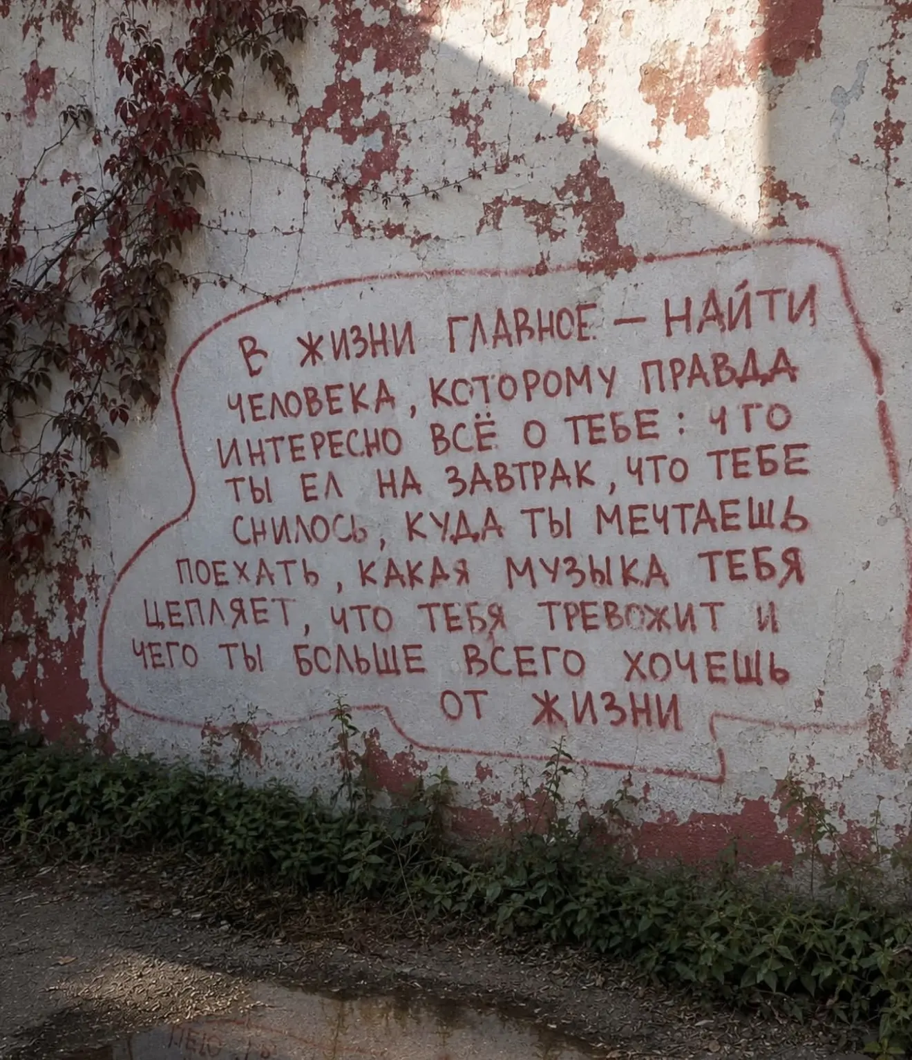 Созависимая у нас таки парадигма. Фото из запрещенной сети. Миллиарды лайков.