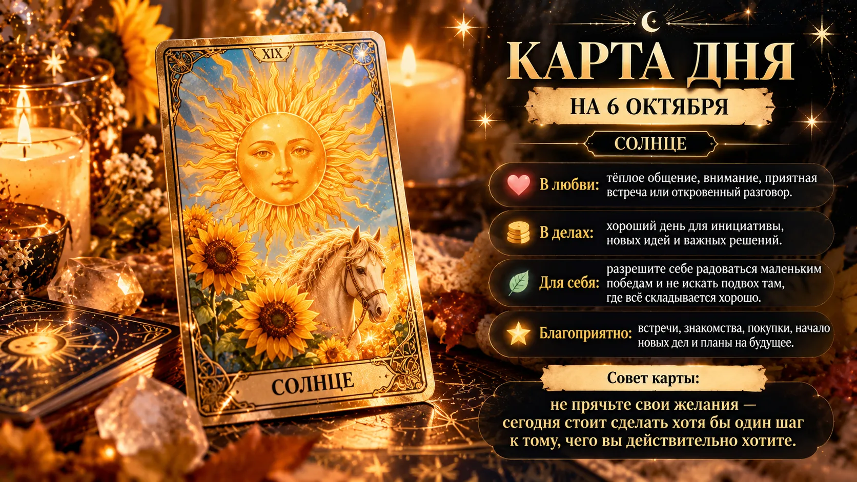 🃏 Карта дня | 6 октября