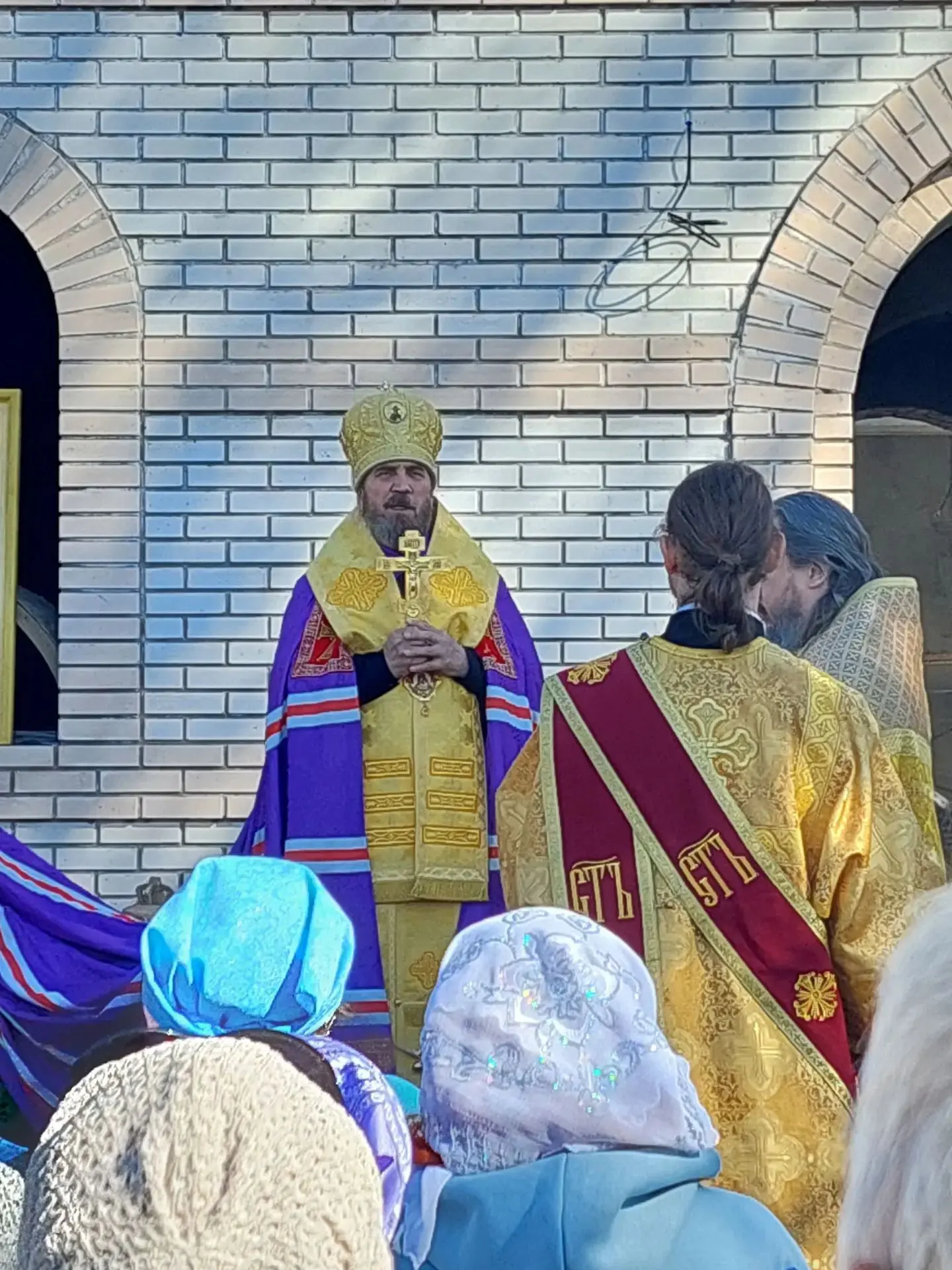 Сегодня строящийся в Селиванихе храм во имя великомучениц Веры, Надежды, Любови и матер...