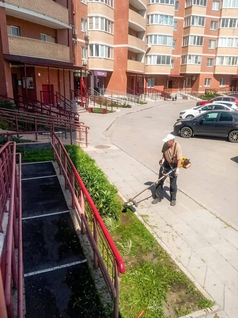 Санитарная пятница в Железнодорожном районе.