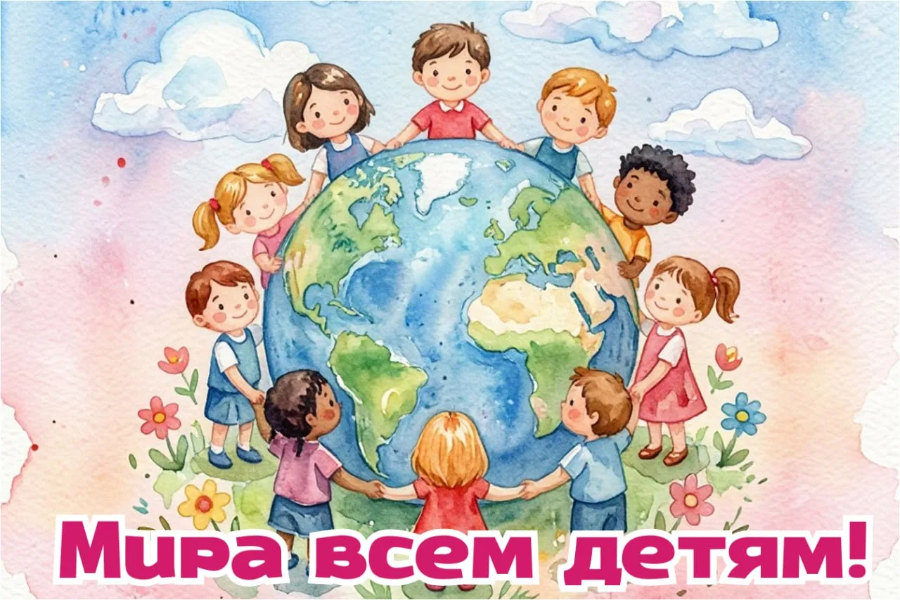 Сегодня прекрасный праздник -  День защиты детей!