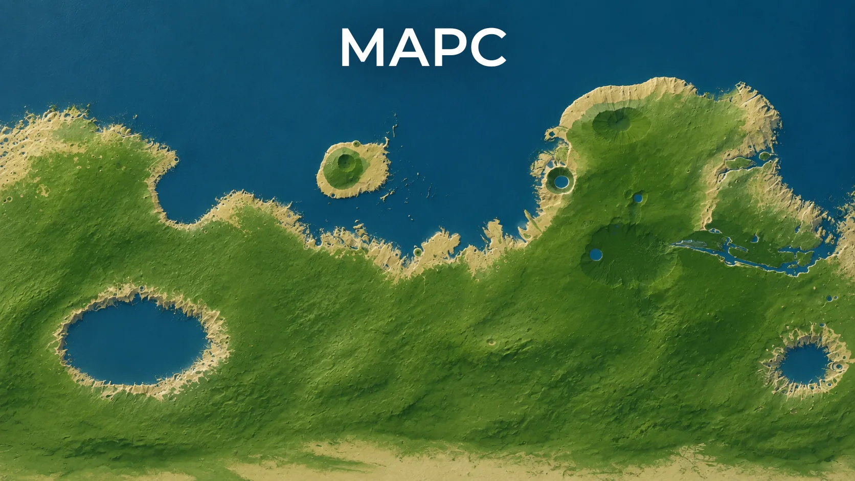 Так могли бы выглядеть поверхности Марса и Меркурия после терраформирования!