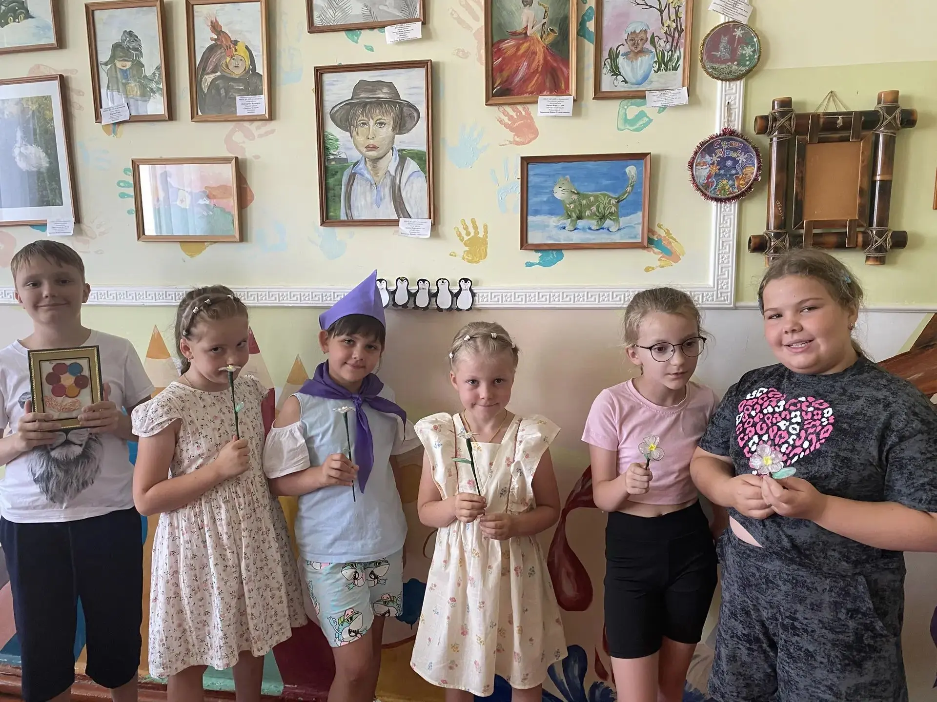 "Ромашка из бросового материала"🌼