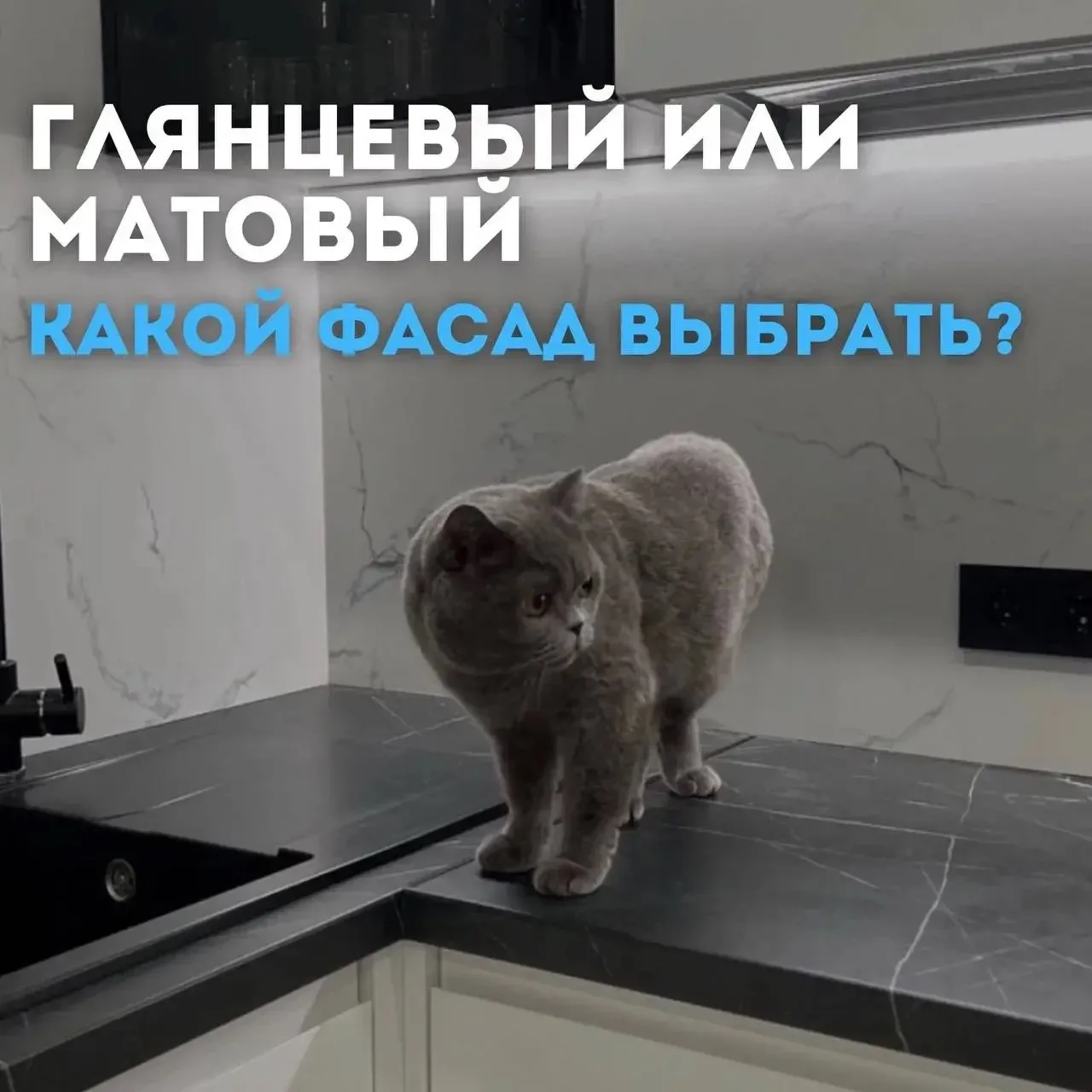 Мат или глянец? Выбираем фасады для вашей идеальной кухни👇🏼