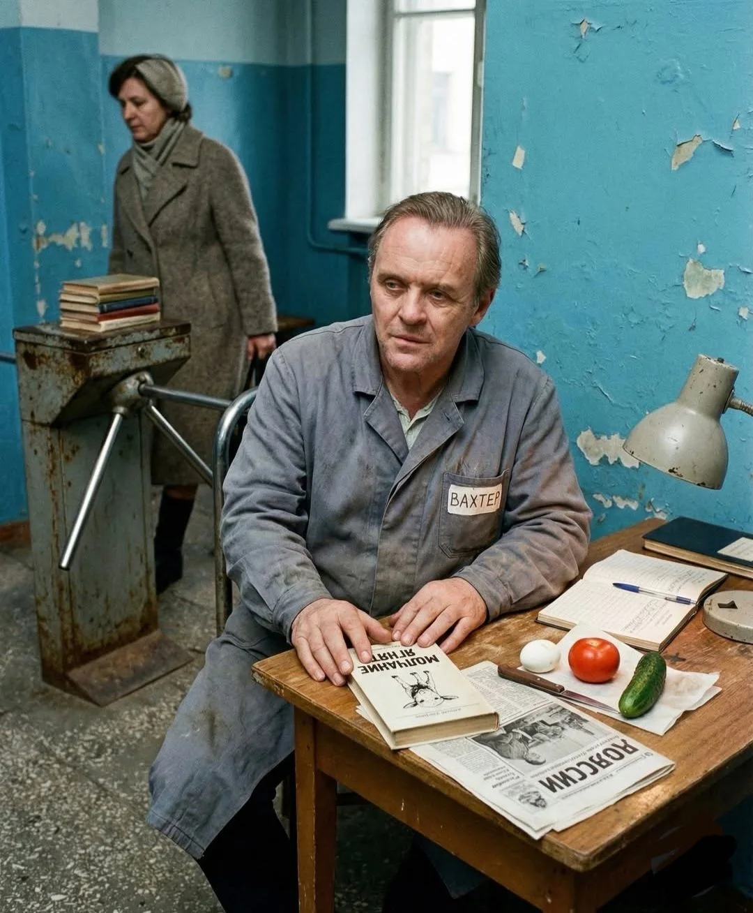 Это как сон. Когда актёры уходят, они приходят к нам во снах в роли трудовиков, продавцов и тому под