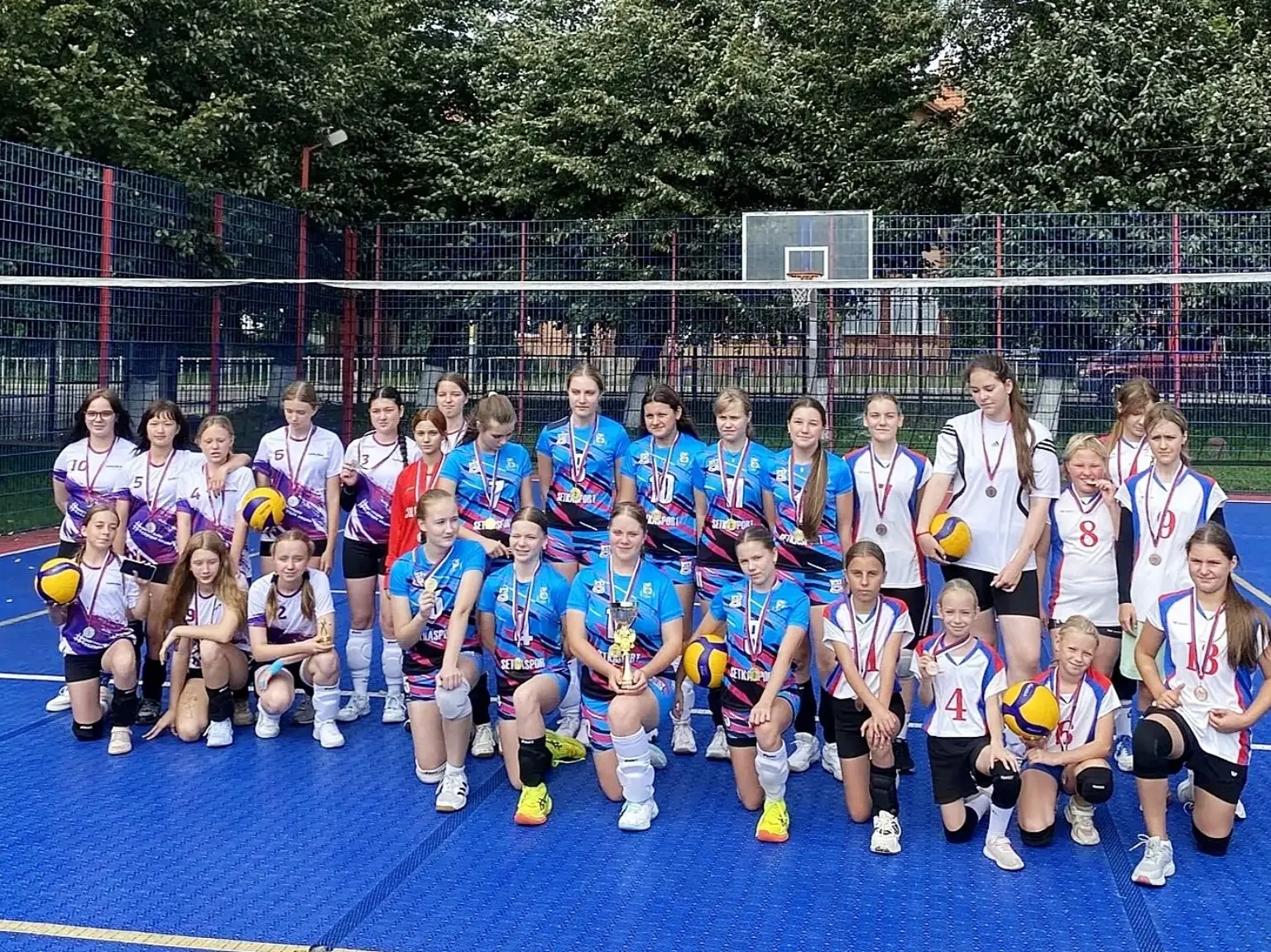 🏐 В Гвардейске прошёл турнир по волейболу среди девушек до 16 лет.