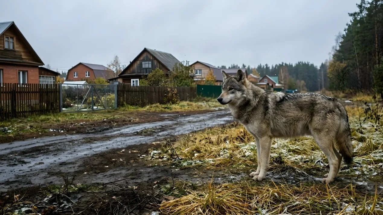 #Мнениеэксперта. Волки в Тюменской области могут преследовать людей 😰
