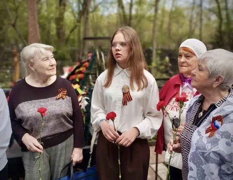 #кт_мтуси🎓  5 мая студенты Колледжа телекоммуникаций МТУСИ приняли участие в мемориально-патронатной