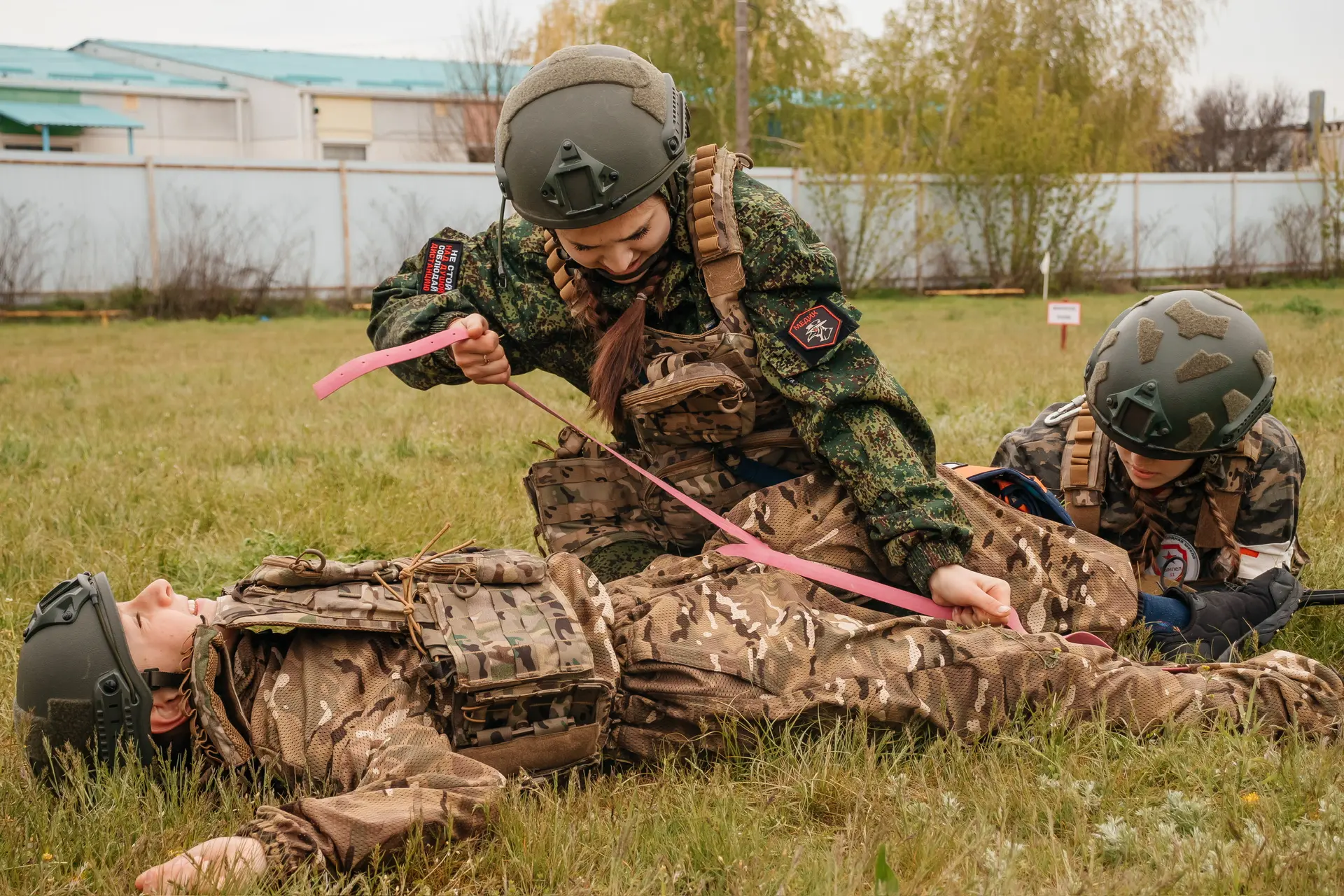 🔺В Морозовском районе прошёл зональный этап «Зарницы 2.0»  📍В муниципалитете встретились отряды из 1