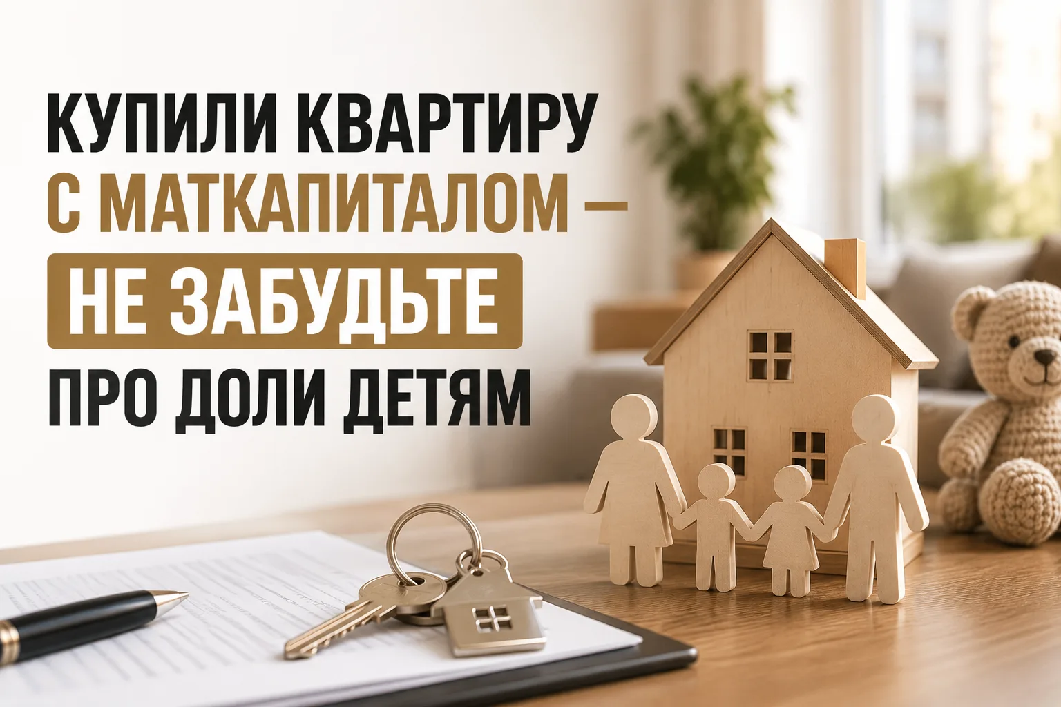 Материнский капитал - это прекрасная возможность улучшить жилищные условия семьи, но вм...