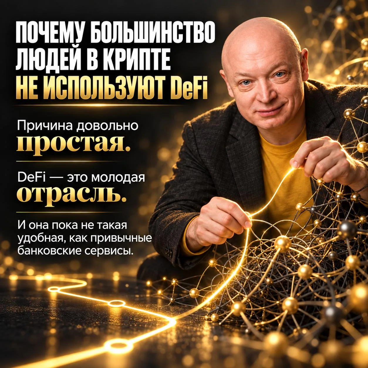 Почему большинство людей в крипте не используют DeFi