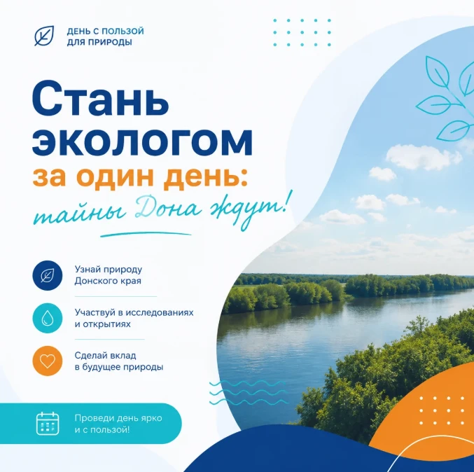 Дорогие друзья!

Приглашаем юных исследователей и любителей природы на увлекательное занятие в Краев