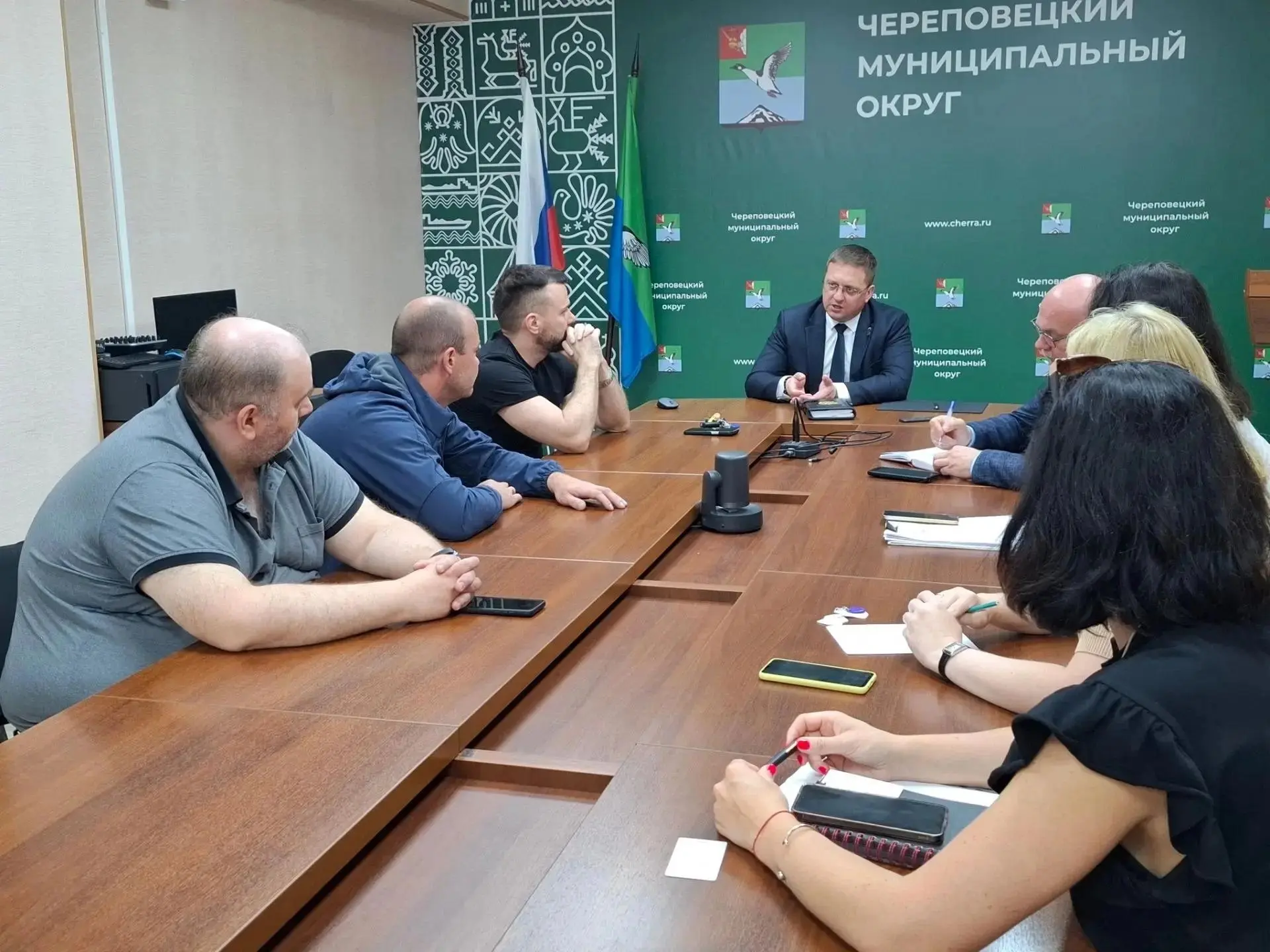 💎 Водоснабжение 

Глава Череповецкого округа Николай Сальников провёл внеплановое совещание с предс
