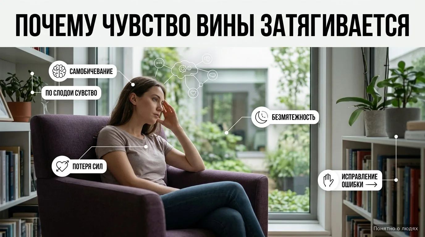 Почему чувство вины затягивается