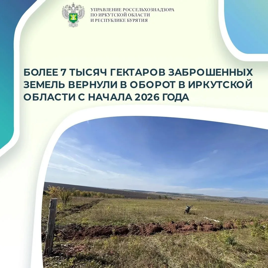Управление Россельхознадзора подвело итоги земельного надзора в Приангарье за январь — ...