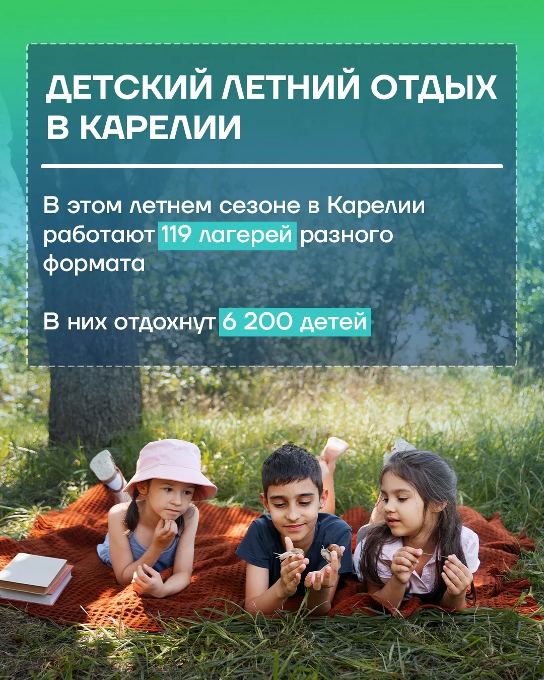 Каникулы с пользой: как в Карелии организован летний отдых для школьников

В этом году в республике 
