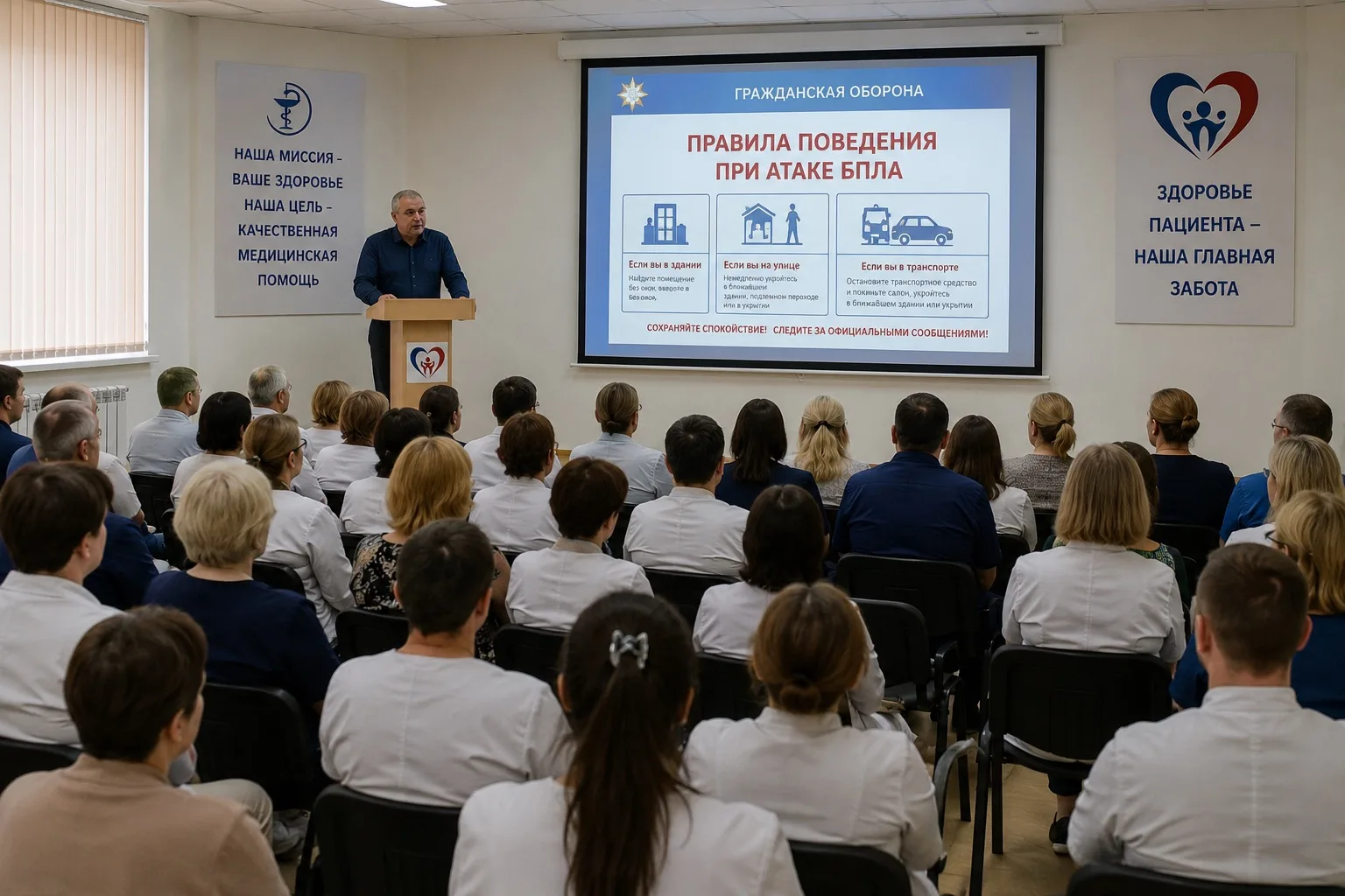 27 мая 2026 года в рамках рабочего совещания, проходившего в активом зале поликлиники, ...