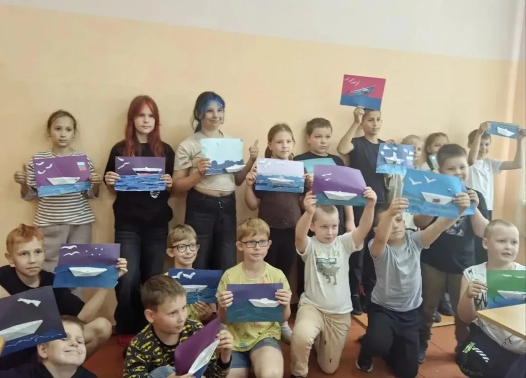 💁‍♂️ Обучающиеся совершили творческое плавание!