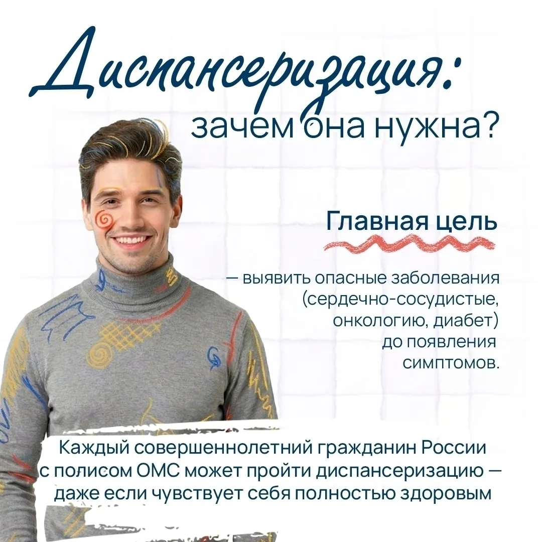 Профилактический осмотр и Диспансеризация в 2026 году: что входит в бесплатную проверку...