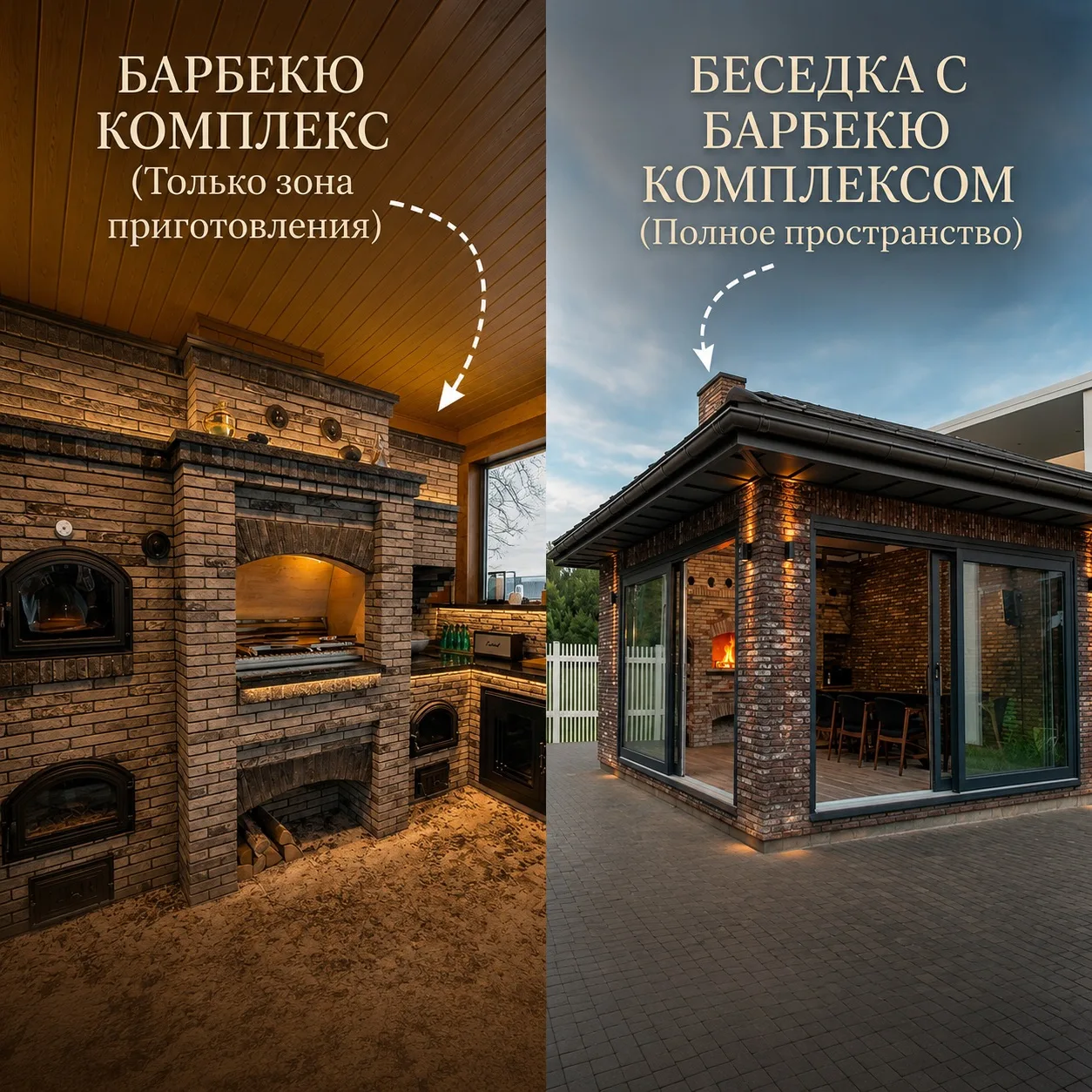 Ликбез от Моспечь, чтобы не путать беседку с барбекю!
