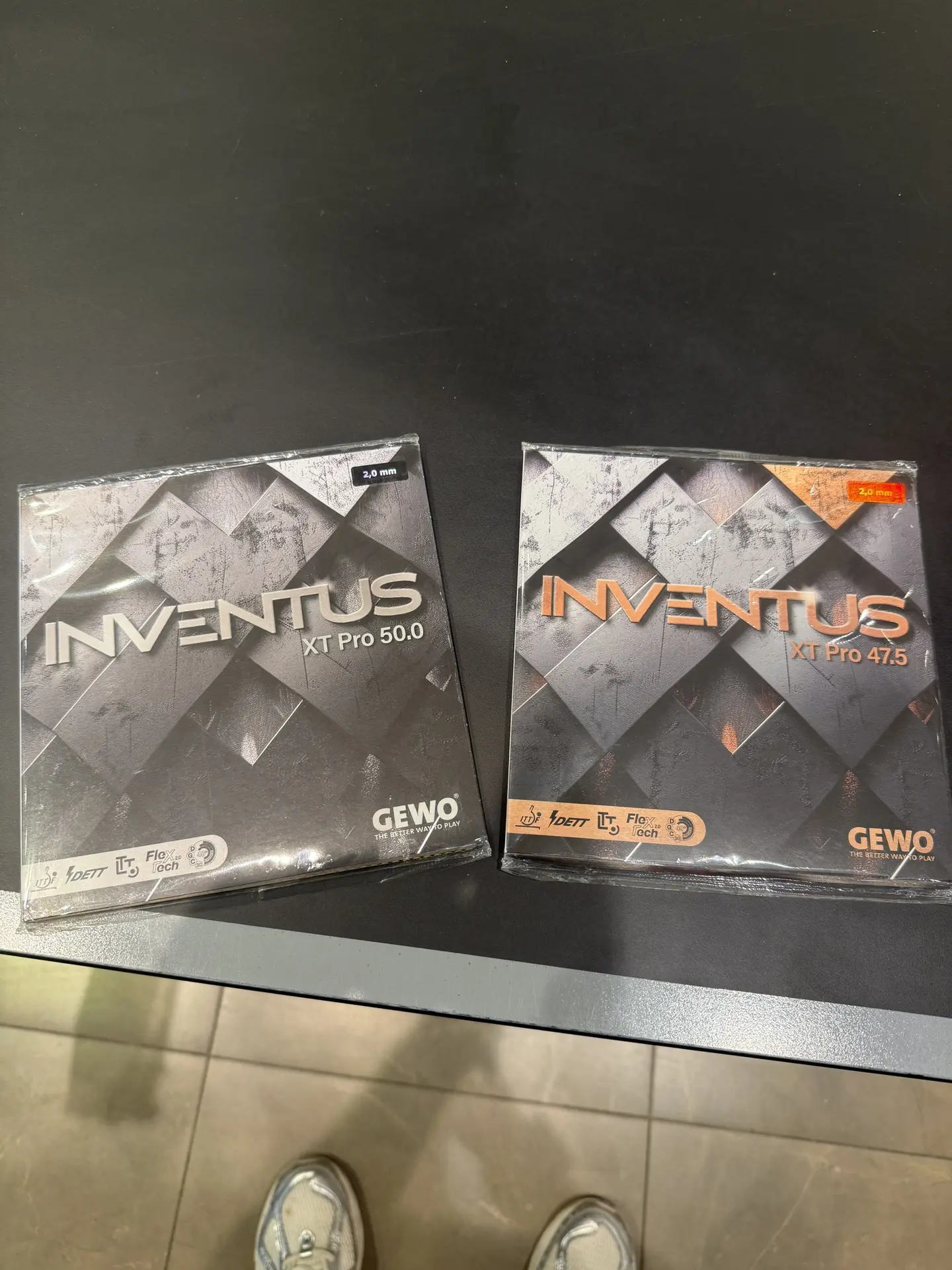 Недавно у Gewo вышли новые накладки Inventus XT Pro, и так как последний год я играю им...