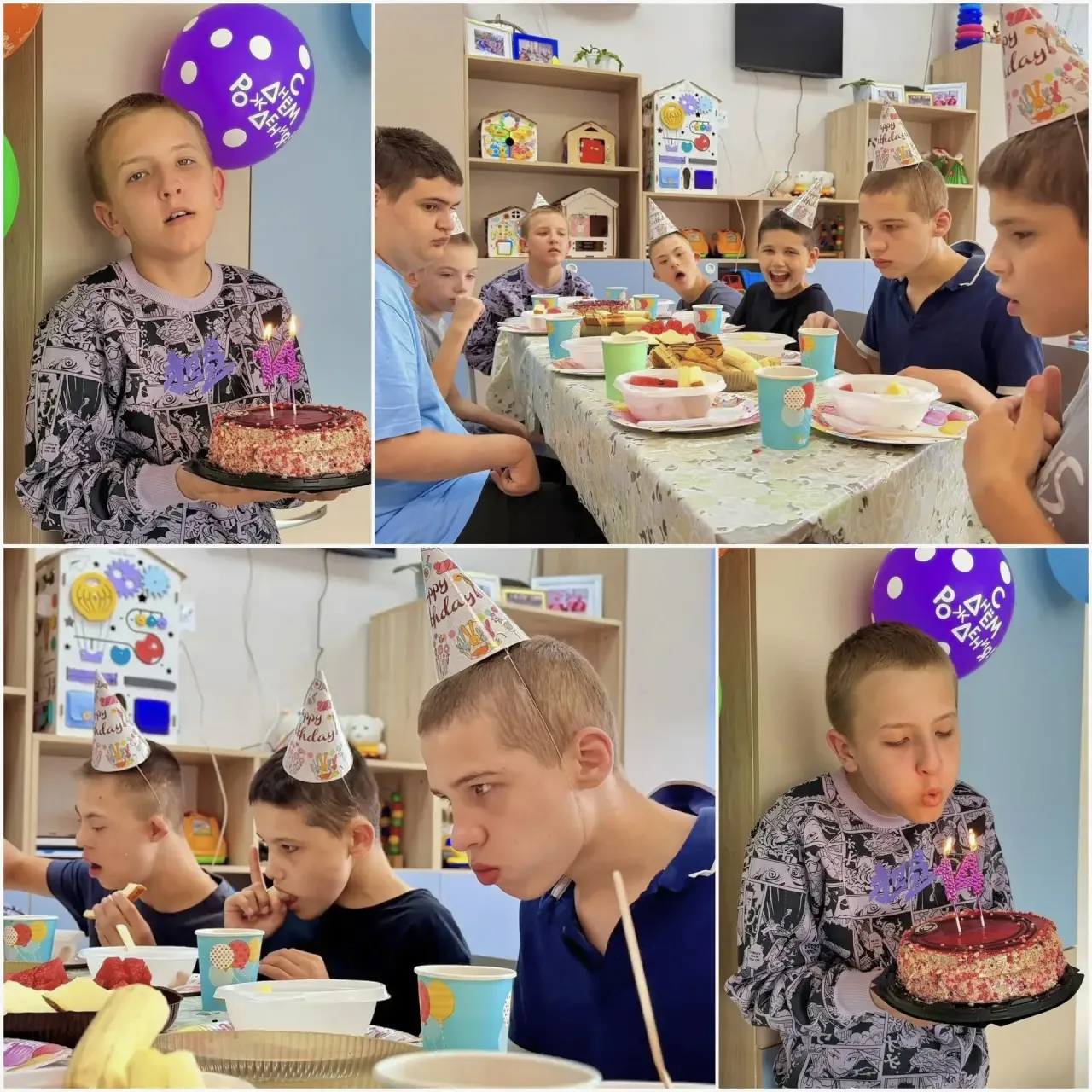 Ещё один насыщенный день в нашем детском доме😍