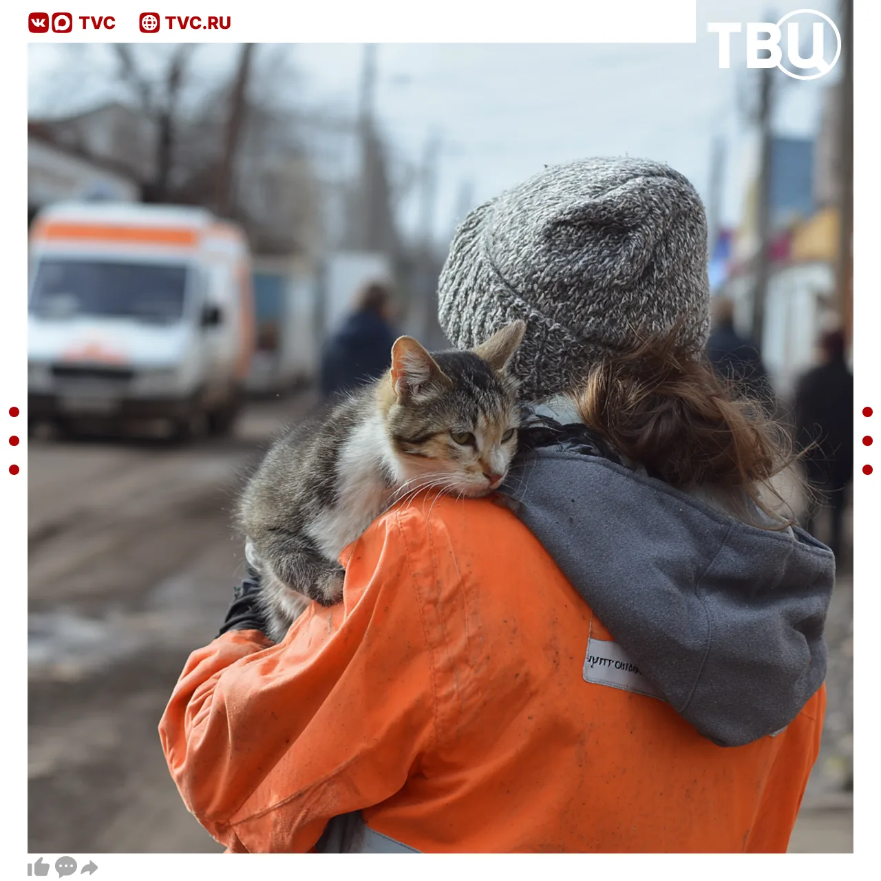 Уборщицу уволили за то, что она кормила бездомную кошку в Калининградской области  По крайней мере, 