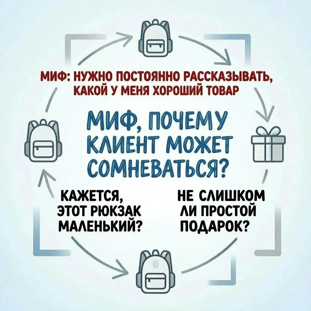 🚨 Миф, который мешает продавать