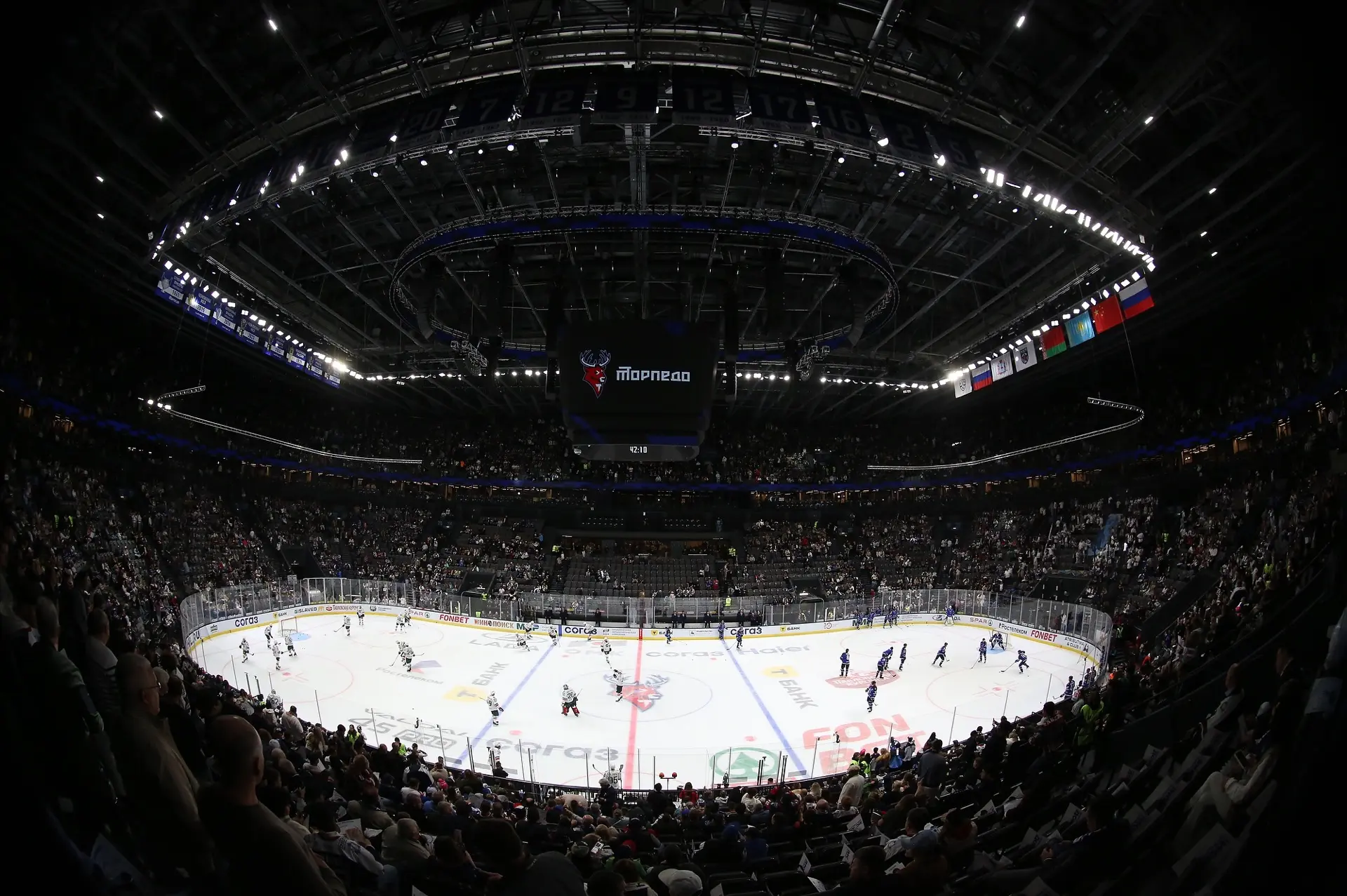 🏒 «Торпедо» — в топ-2 КХЛ по посещаемости в сентябре