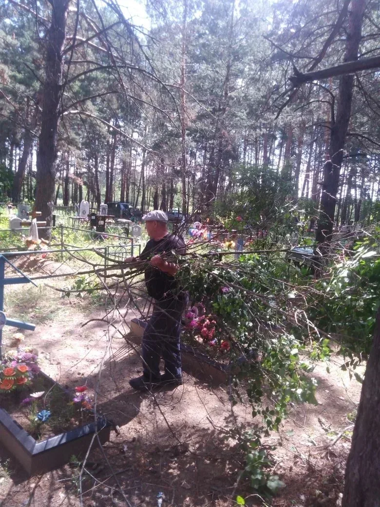 ✅В сёлах Звериноголовского округа силами территориальных отделов проводится работа по вывозу мусора 