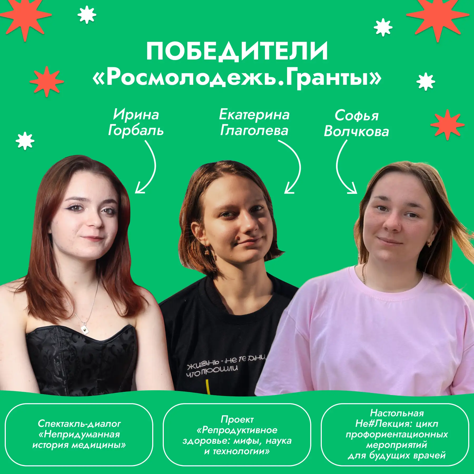 🎉 Активисты Культуры и Творчества получили поддержку от Росмолодёжь.Гранты для реализации важных и 