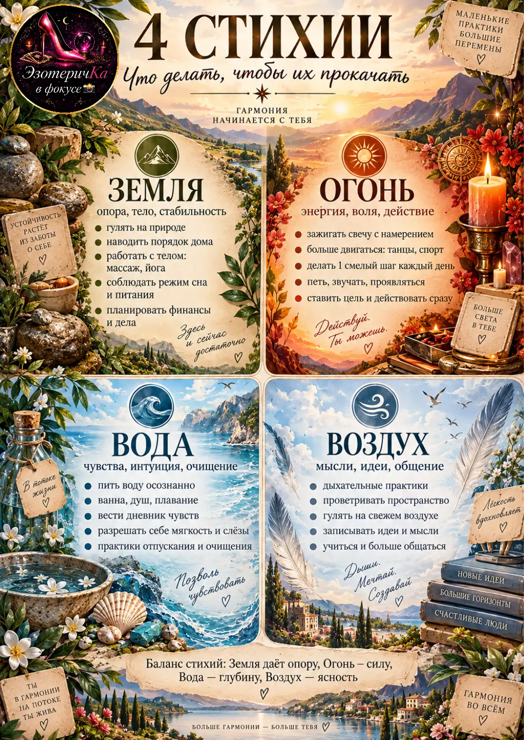 Прокачиваем свою стихию 💪