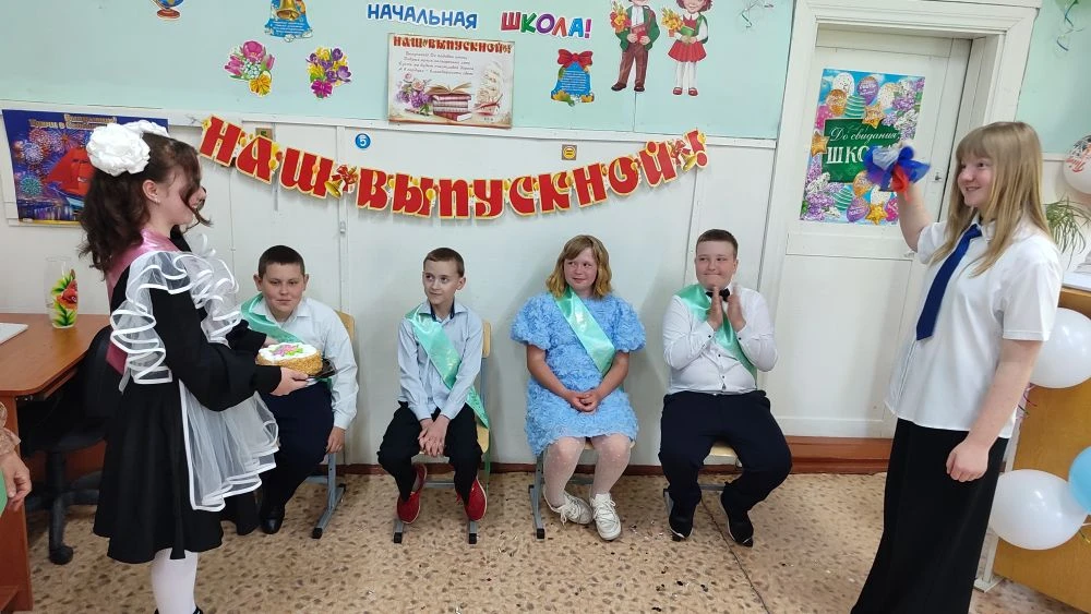 ✨ВЫПУСКНОЙ В НАЧАЛЬНОЙ ШКОЛЕ✨

Выпускников начальной школы,
Мы поздравляем от души,
И вам желаем мы 