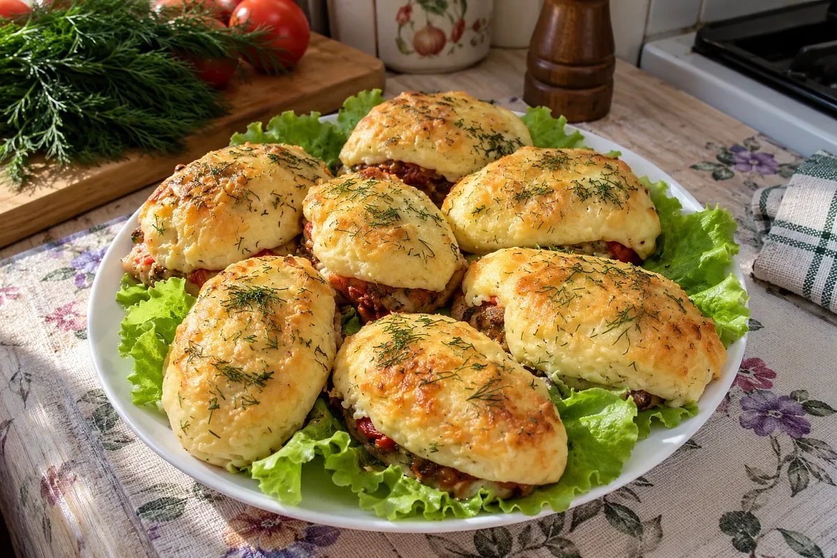 Вкуснейшая горбуша под овощной шапкой с майонезом