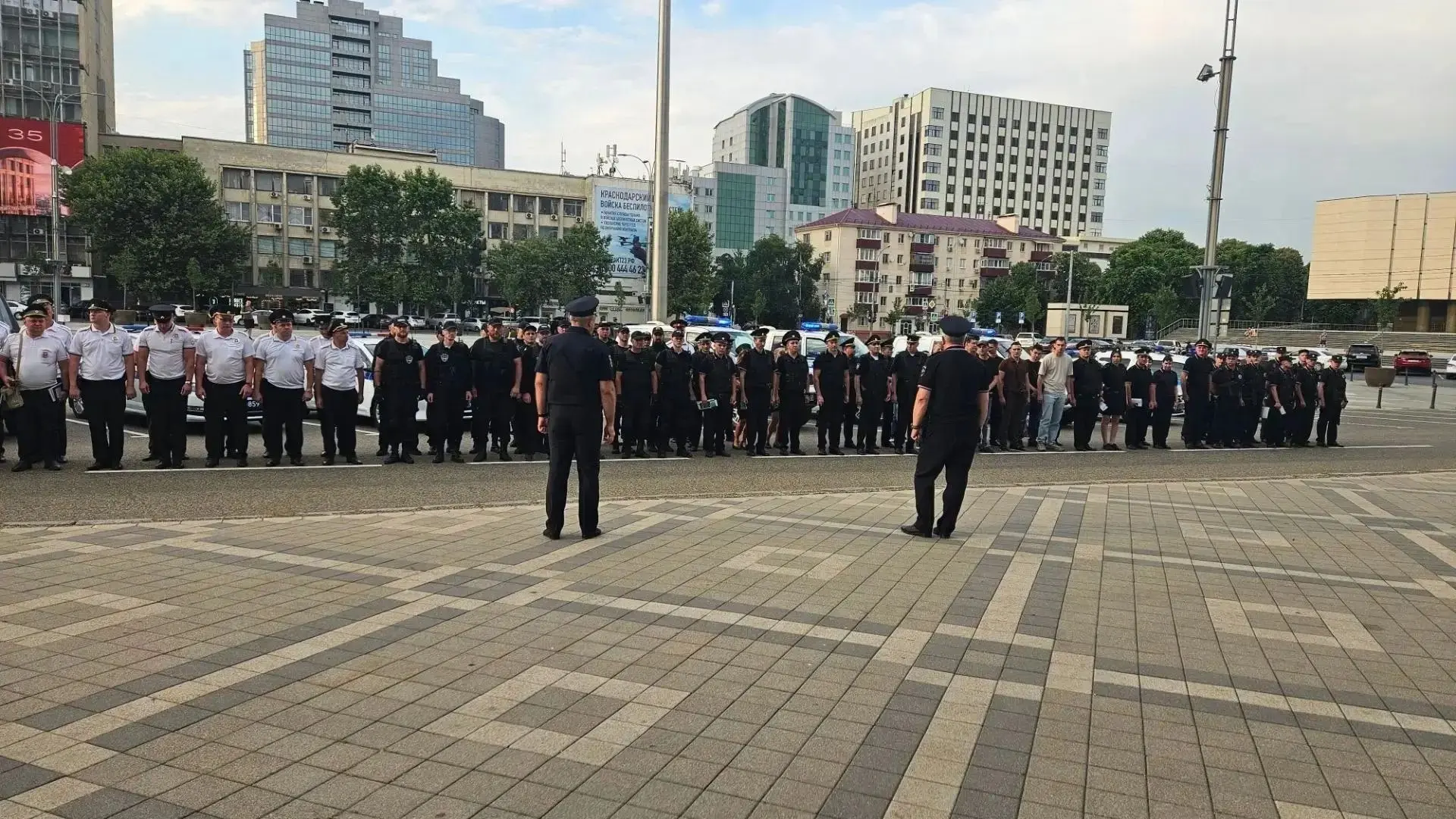 ▪️ КУБАНЬ

▪️ На прошлой неделе напротив администрации прошло общегородское построение, в котором уч