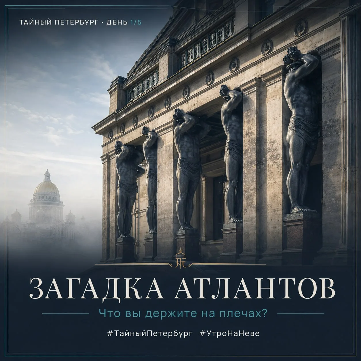 🌫 Тайный Петербург · День 1/5

Сегодня Кристина едет в Петербург. В фактурной живописи, как и в это