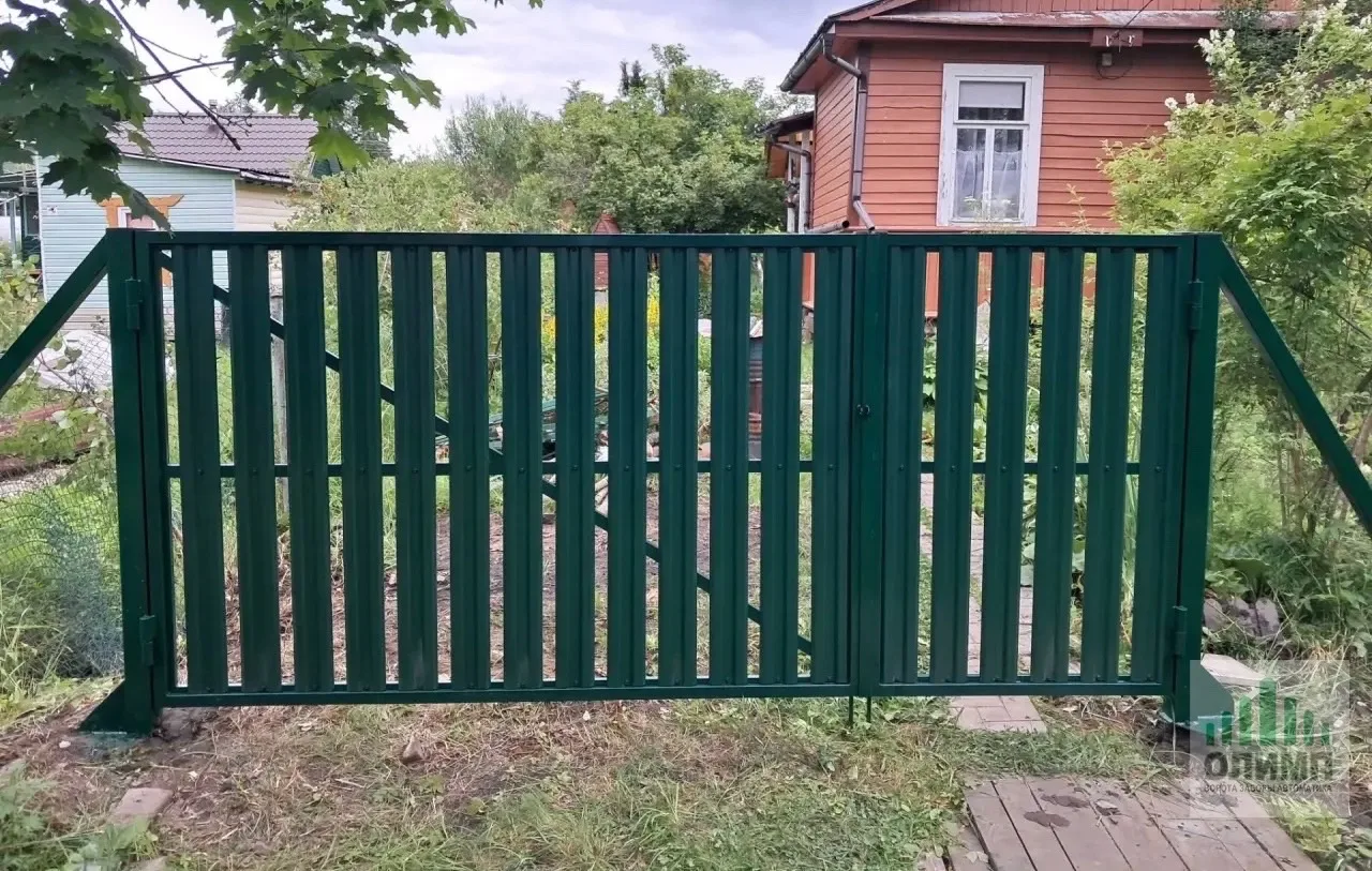 Завершили монтаж ворот, калитки и забора⚡️