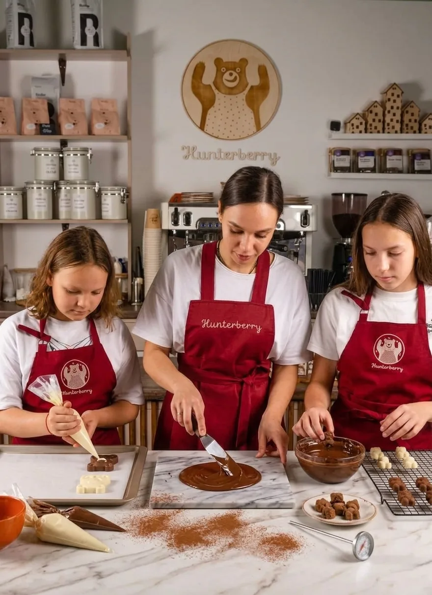 🍫 Мечтали когда-нибудь примерить на себя роль настоящего шоколатье? В шоколадной мастерской HunterB