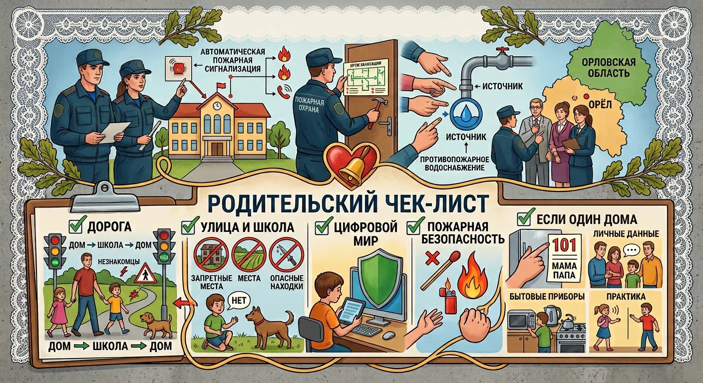 🔔 Новый учебный год: безопасность наших детей — на первом месте! 🛡️