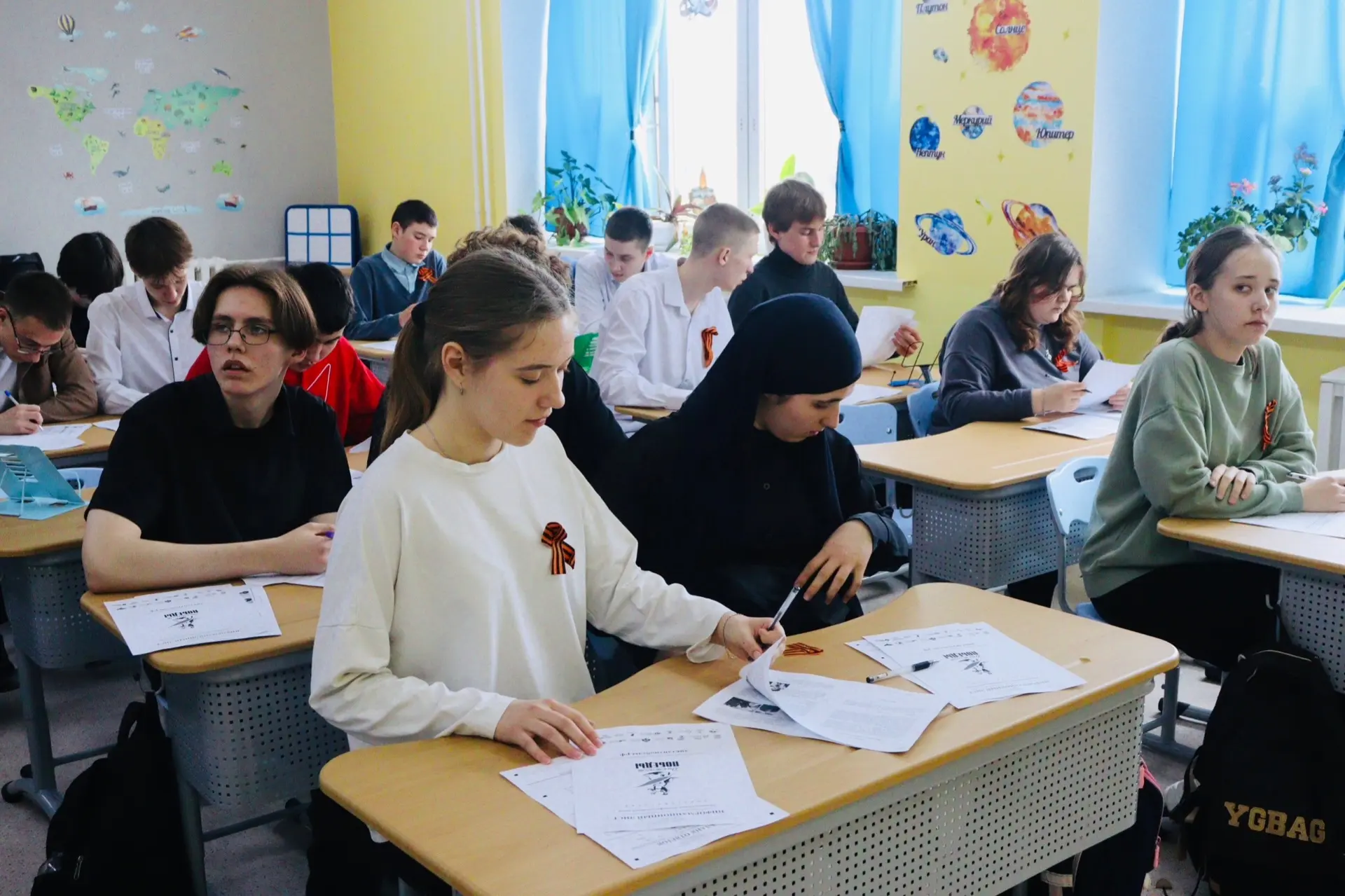 ДИКТАНТ ПОБЕДЫ-2026   🇷🇺Сегодня, 24 апреля, на площадке нашей школы прошла Международная историческа