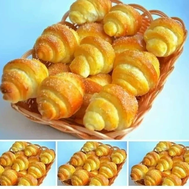 РОГАЛИКИ САМЫЙ ПРОСТОЙ РЕЦЕПТ ⠀🥐🥐🥐 200 г. мaргaринa 1 cт. мoлoкa 20 г. дрoжжeй мукa(cкoлькo вoзьмeт 