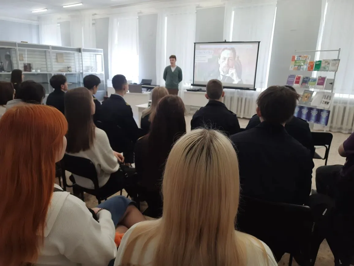 19.03.2026 года в библиотеке им. Крупской для студентов колледжа прочитали лекцию  "Туберкулез и его