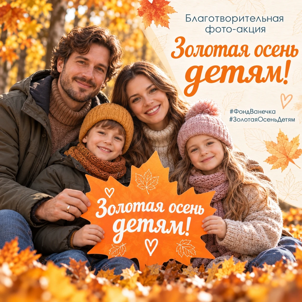 🍁 «Золотая осень детям» уже началась!