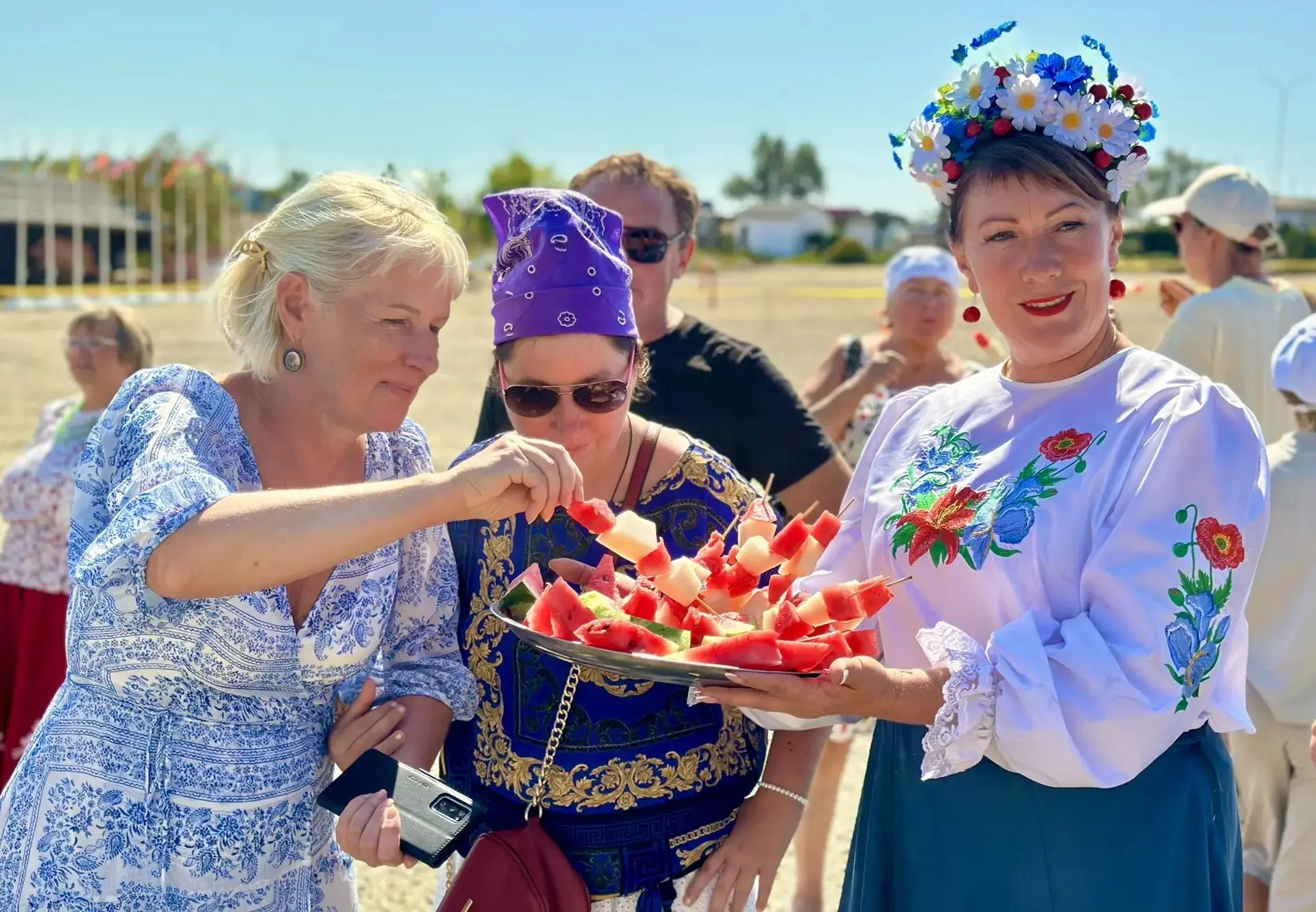 🍉 В Атамани прошёл краевой праздник «Сахарный кавун»